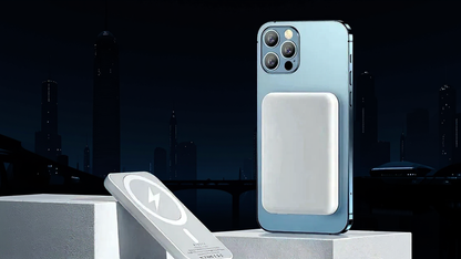 Batterie externe magnétique avec chargeur rapide sans fil  (compatible MagSafe)