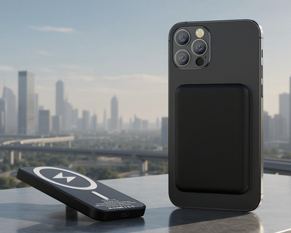 Batterie externe magnétique avec chargeur rapide sans fil  (compatible MagSafe)